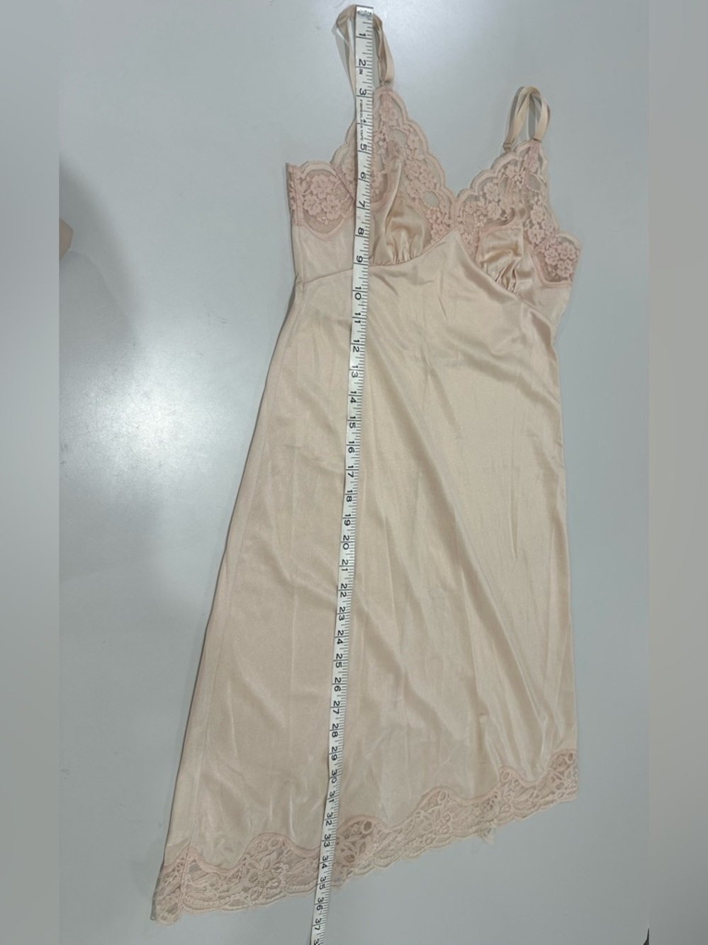 Wacoal Blush Lace-Trim Slip - Picture 5 of 5